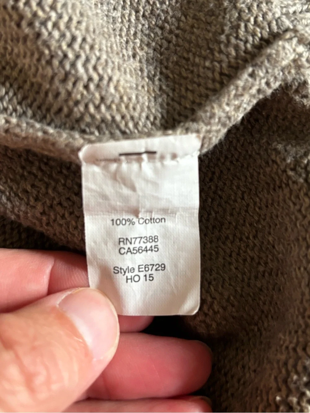 J.Crew Men’s Shawl Collar Toggle Sweater Olive S